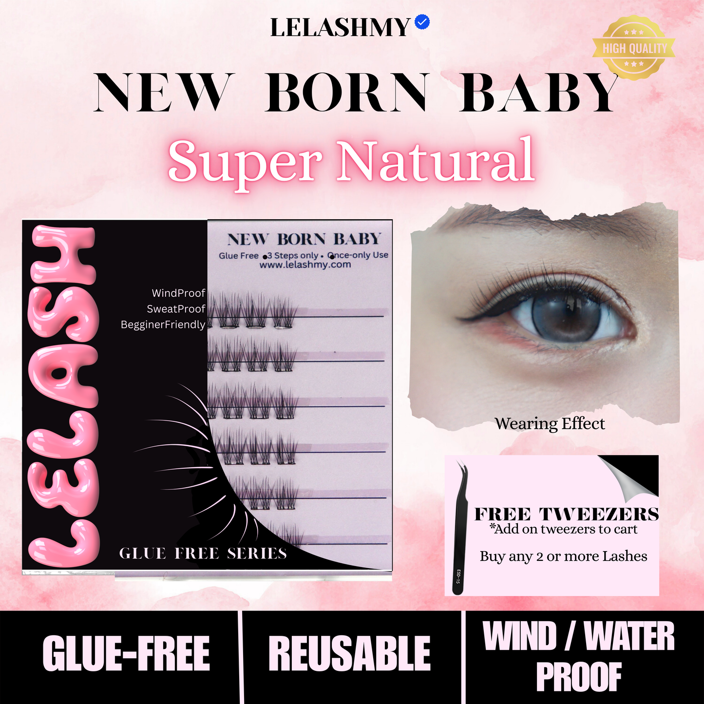 Merdeka Sales-New Born Baby - Lelash