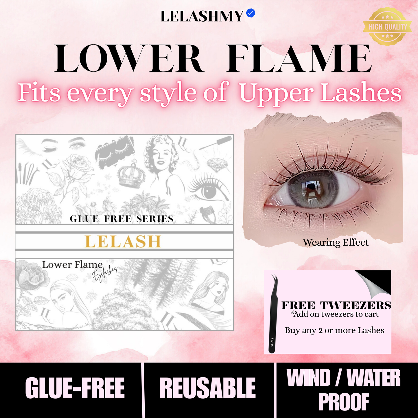 LowerFlame(Lower Lashes)