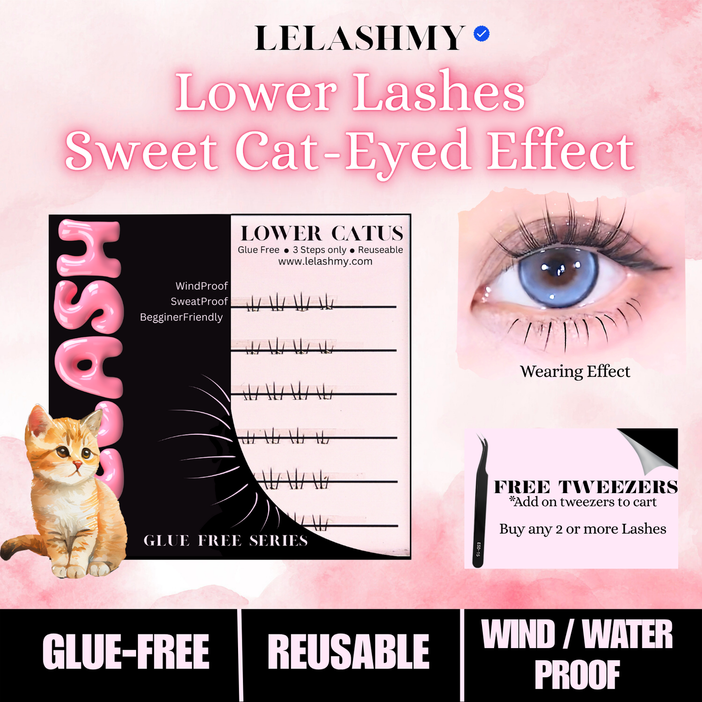 Lower Catus ( Lower Lashes )